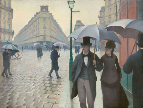 Gustave Caillebotte Rue de Paris, temps de pluie, 1877