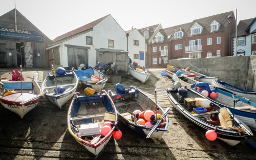 Fishing boats, Sheringham