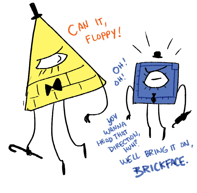 starfleetrambo:William Cipher vs Thaddeus StrangeI seriously want the floppy demon
