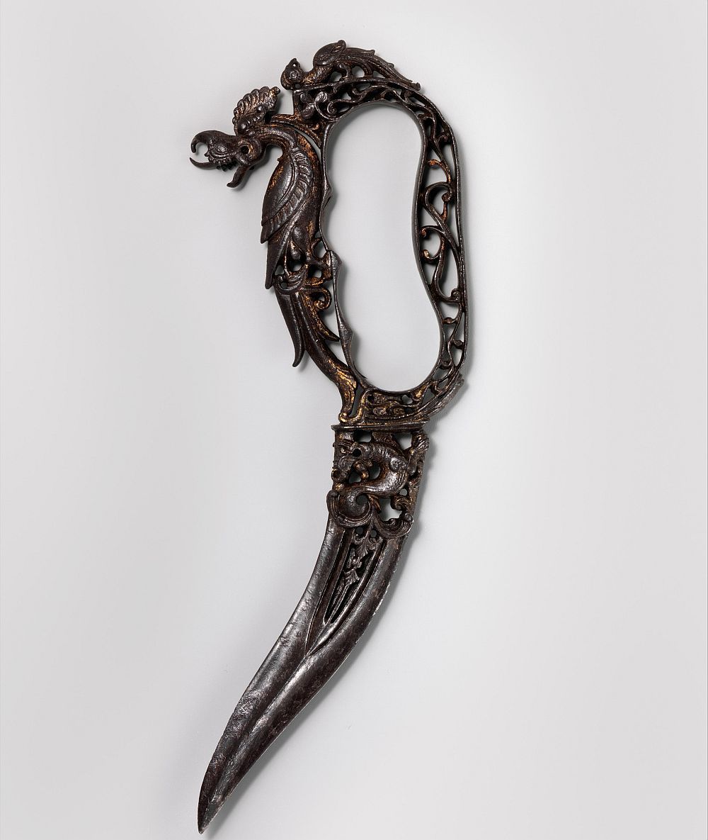 art-of-swords:  Ceremonial Bichwa Dagger Dated: 17th centuryGeography: Thanjavur,