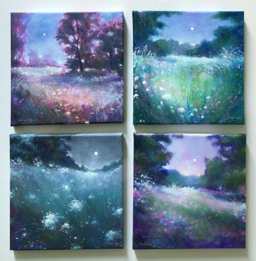 sosuperawesome:Jennifer Taylor on Instagram / Etsy more people i wish i could paint like for a thous