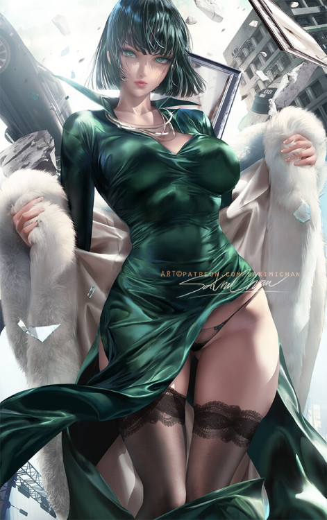 fantasy-scifi-art:  Fubuki pinup by Sakimi