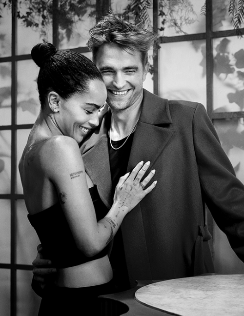 nowayhome: ZOË KRAVITZ & ROBERT PATTINSONby Gizelle Hernandez for Entertainment Weekly 