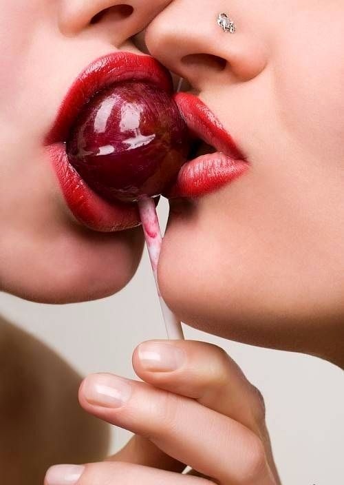 “Lollypop&hellip;the passion contained merely kissesplaced upon lips, neck