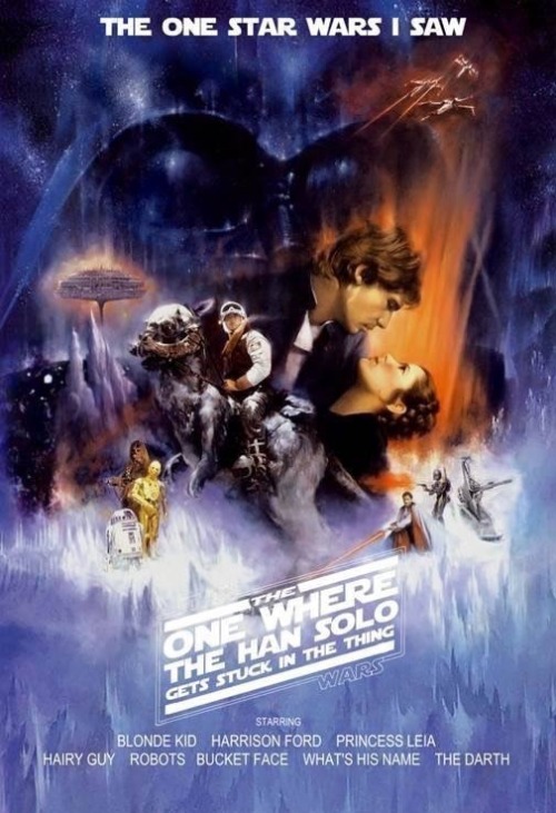 Porn photo scificity:Star Wars poster based on how my