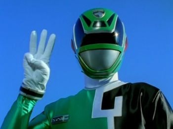 geekgirl101:the-socialchameleon:Favorite Rangers:S.P.D. - Green Ranger - Bridge CarsonBridge is such