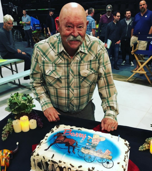 netflixtheranch:dannymasterson: Happy birthday young buck! My man #BarryCorbin just