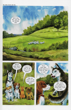 













THIS IS SO COOL

woah



This is from ‘Beasts of Burden’, a really cool comic about a bunch of dogs (and one cat) protecting their town from the supernatural things that threaten it
