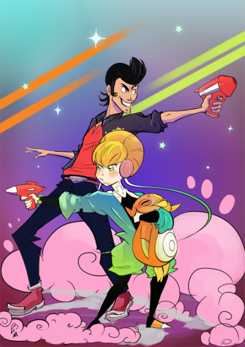 When’s the spinoff series where Dandy and Adelie team up for intergalactic troublemaking