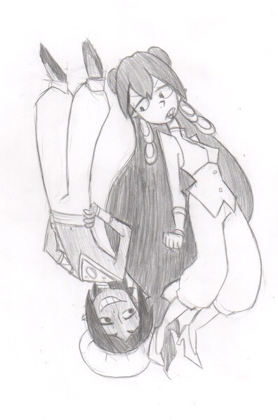Original content design doodlesSpectre Siblings ‘genie’ concepts and kid conceptsbe