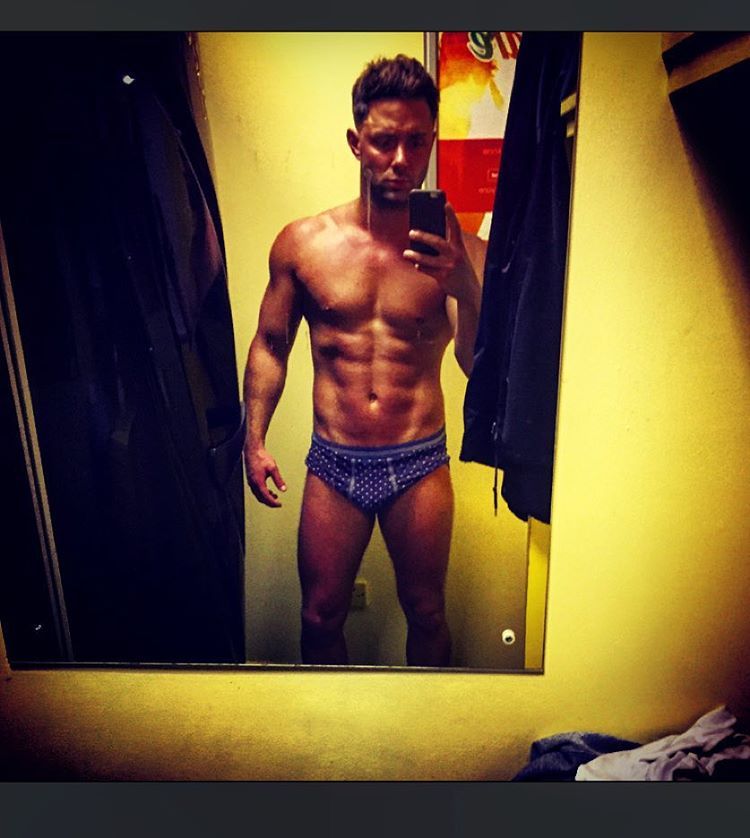 malecelebunderwear:  Ricci “I roll up my boxer briefs in all my selfies but dont