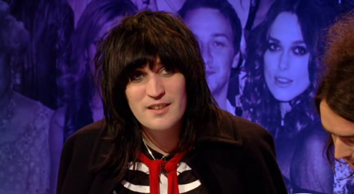 noel-fielding-web-page: Noel Fielding as The Goth Detective. The Big Fat Quiz Of The Year 2007.