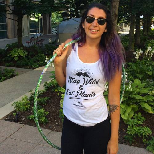 Get outside, get moving and don&rsquo;t be afraid to be yourself! #joiningthecircus #vegan (at w
