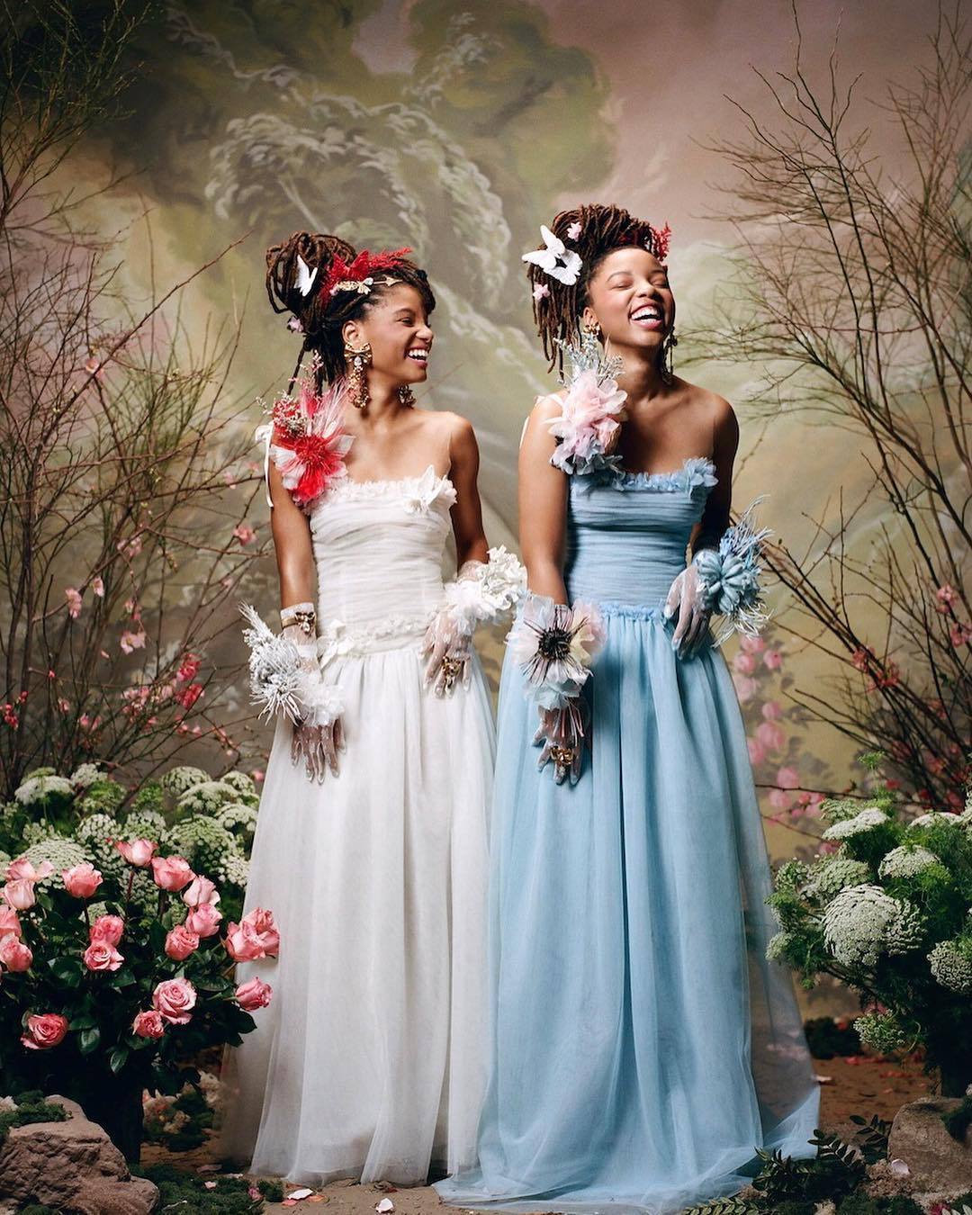 thesoulfunkybrother:  -  Rodarte portrait Series: Women that inspire us  ChloeXHalle.Ph.