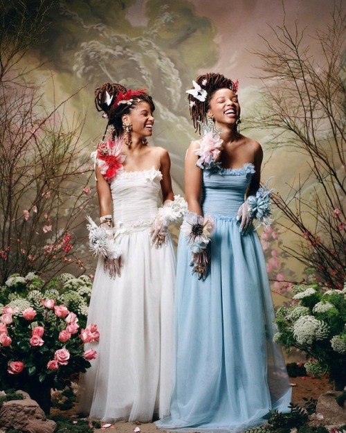 thesoulfunkybrother:  -  Rodarte portrait Series: Women that inspire us  ChloeXHalle.Ph. Autumn de Wilde