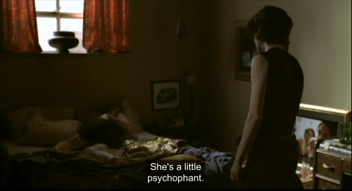zatopa: High Art, directed by Lisa Cholodenko, 1998. Patricia Clarkson defines “psychophant&rd