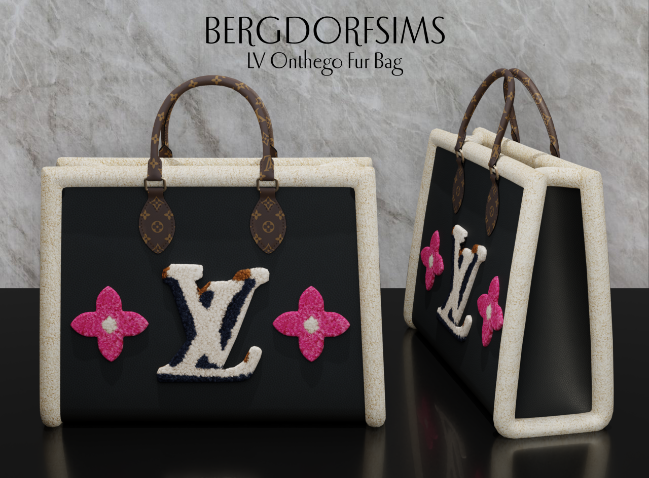 BERGDORF SIMS - LUIS VUITTON - BafweekShow- Edit TS4