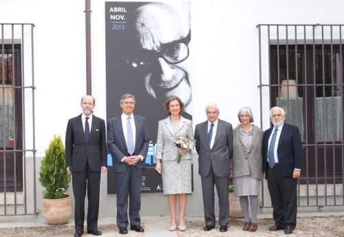 17.04.15 / Queen Sofía visited an exhibition about Captain General Don Manuel Gutiérre