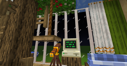 Tried To Make This In Minecraft To The Best Of My Ability XD I Tried To Use A Lot Of Create Mod And The