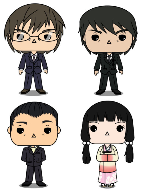 I turned my guilty pleasure anime into funko pop fanart. Don’t judge me.I’ve also included a speedpa