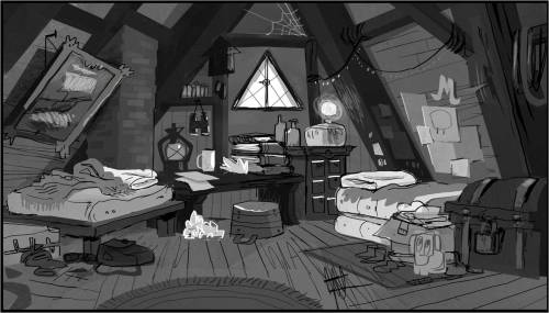 Mabel and Dipper&rsquo;s room.