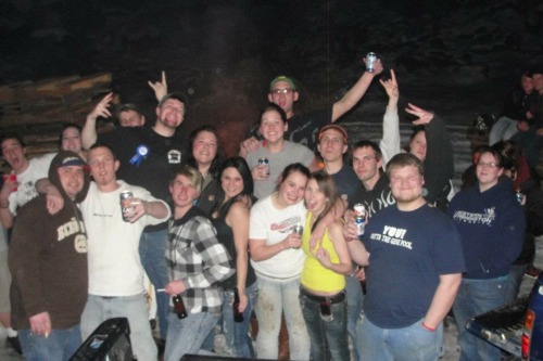 dozer09:  mossyoakmaster:  #tbt to my 23rd birthday party , was one hell of a party!! @dozer09 hope this weekend turns out like this party!! ( btw I’m not chugging fireball it’s homemade apple pie! Mmm I should make some for this weekend!  We had