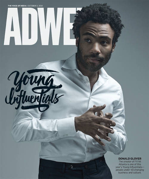 forever-childish:  Donald Glover is Featured on Ad Week’s Cover For Young Influentials Under 40 Who 