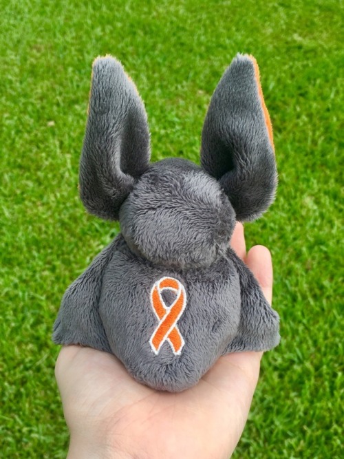 A custom leukemia bat, and a custom lung cancer bat!