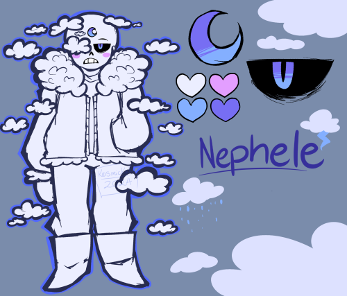 I Gave My Nightmare Sans Oc A New Name And A Reference Sheet Cus I Really Like Of His Design, So Imma