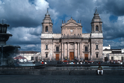 Guatemala City Cathedral - Film scan from 2004