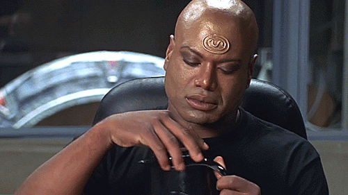 spockvarietyhour:- Is that cinnamon?- It’s chicory.- Mmmh, chicory.Stargate SG-1 “Urgo”
