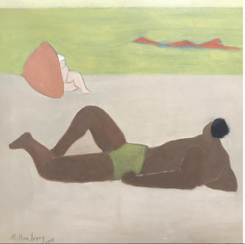 Milton Avery, Seaside, 1945