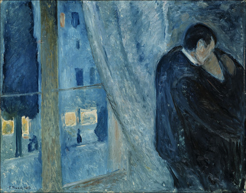 sonosenzameta:Hayez. Klimt. Toulouse Lautrec, Munch. Magritte. Lorusso.