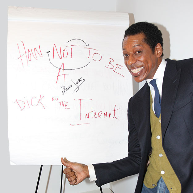 fairtradehoney:  How Not To Be a Dick on the InternetOrlando Jones dropping knowledge