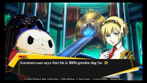 taotrooper:  Some jewels from Persona 4 Arena Ultimax.