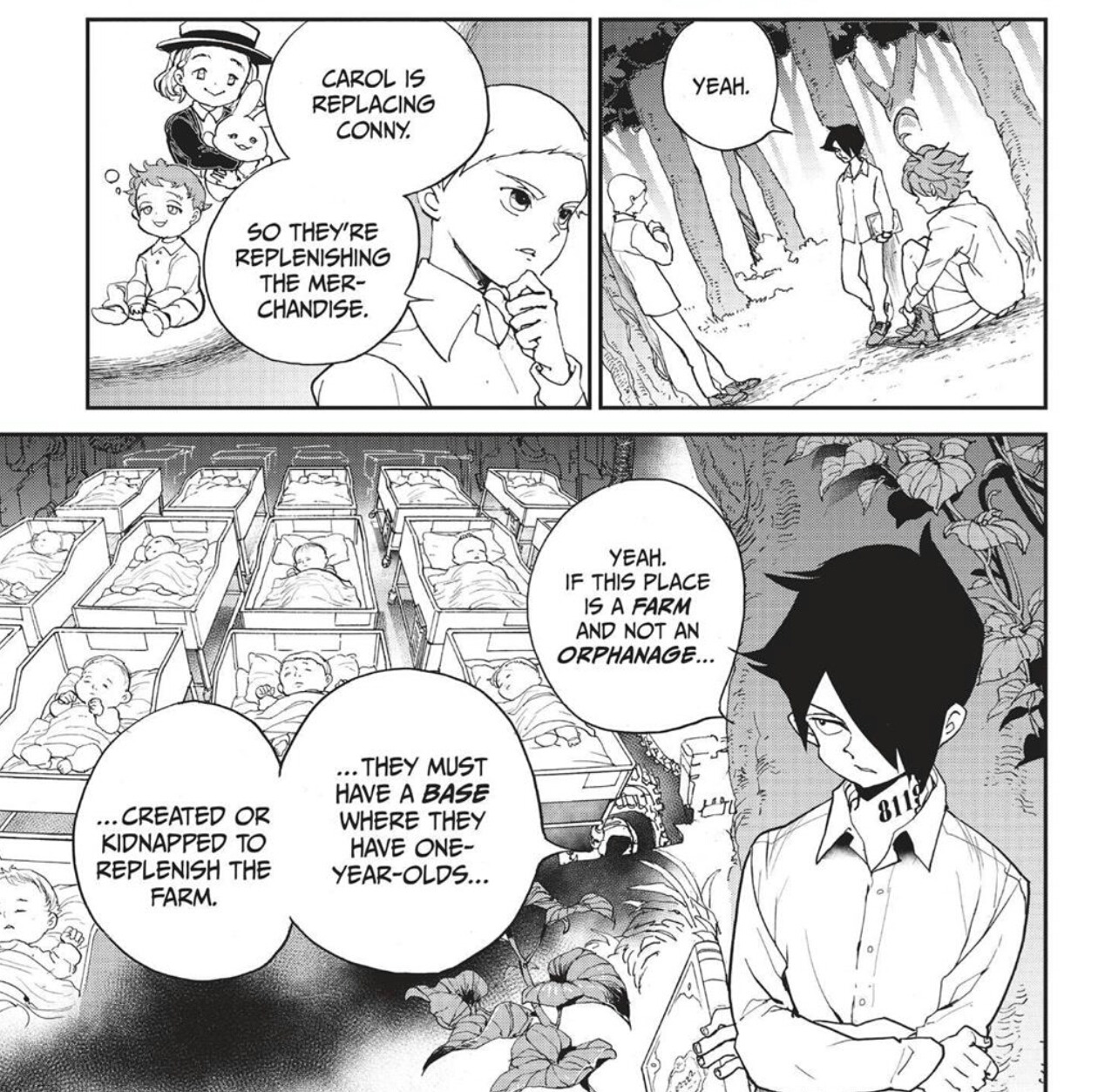 Return to Grace Field Arc, The Promised Neverland Wiki