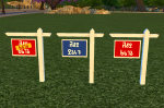 ModTheSims - Syboubou's Moving In & Out Sign - Simlish Swatches