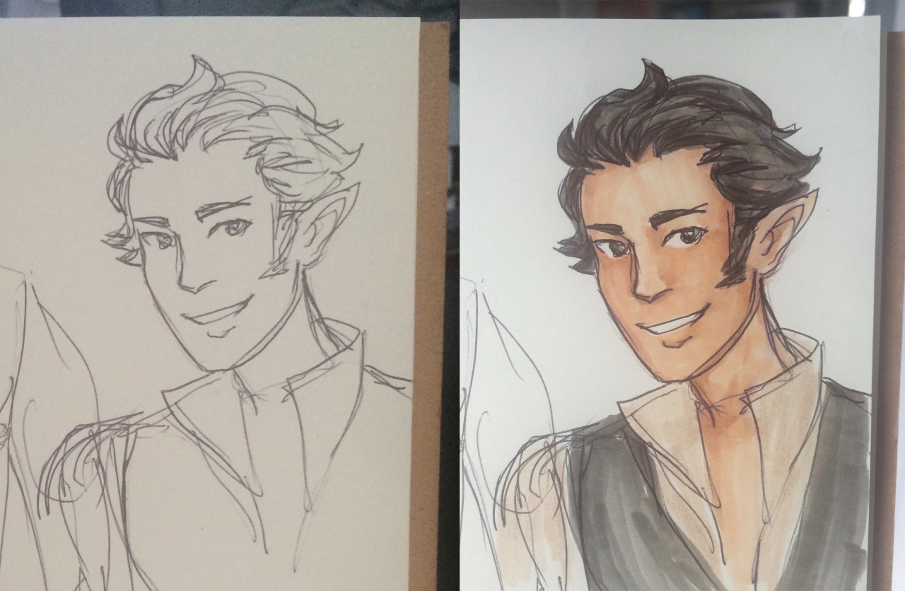 why you should make an ink-only sketchbook