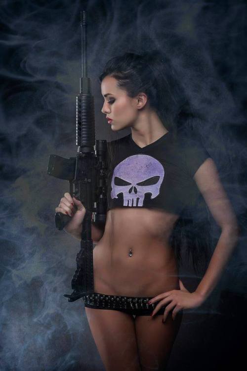 newextremecosplay:  Punisher by Joanie Brosas adult photos