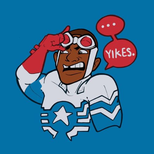 yawpkatsi: Pretty sure #samwilson is my favorite #captainamerica and I’m 99% sure he’s d