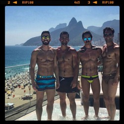 Charliebymz:  Fan Photo : Babes In Brazil! @Mrwaters @Felipemollica_ @Jdiz4Shiz