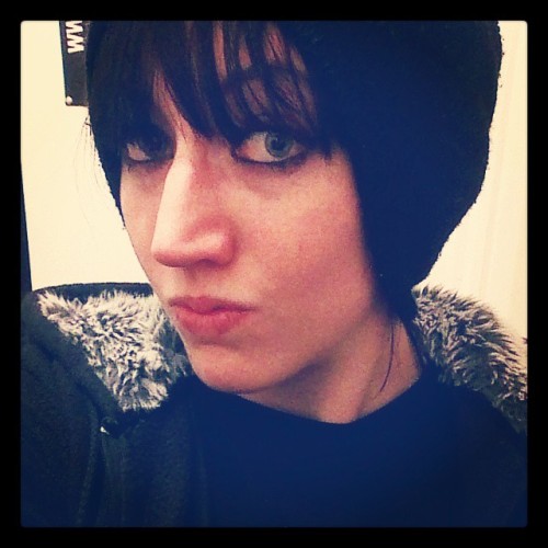 Everyone loves a #beanie … #girl #me #goth #metal #alternative #altgirl #fashion #cold #winte