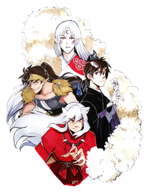 Porn photo incaseyouart:  Inuyasha re-draw!! It really