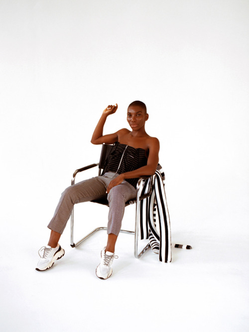 flawlessbeautyqueens:Michaela Coel photographed by Laura McCluskey for Roundtable