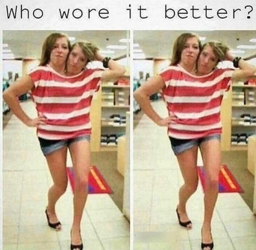 Who wore it better ??