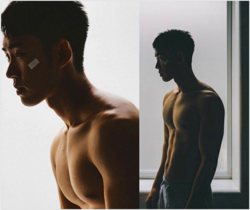 artoffreddieniem-blog: 【洛杉矶的小鲜肉摄影师的自拍组照……】他是 21岁的蔡艺斌 Ethan Choi 。最近看到他为纽约的男士时尚杂志《Adon 
