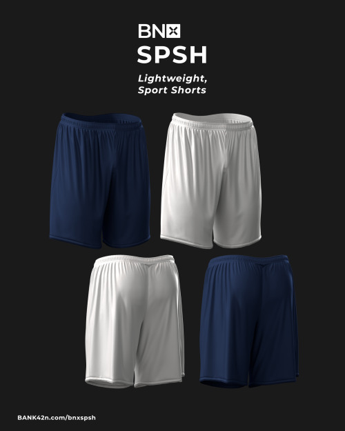 BNX SPSHLightweight sport shorts for men now available in Early Access.DownloadPublic Access 12 Apri