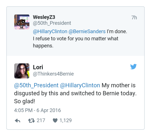 liberalsarecool:Hillary went too far with her Sandy Hook smear of Bernie. Even family members of vic