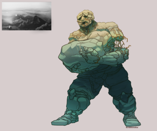 scribblemakes:  I’ve got to start queueing these a little earlier! Here’s this week’s monster comp!   [ Commissions ] [ Requests ]    