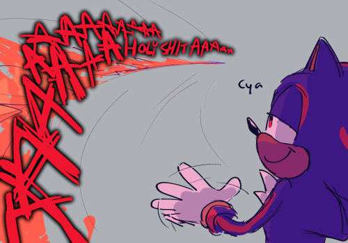 lovedeltaa:in which sonic channels chaos energy…… badly(what shadow won’t admit is that he had the s